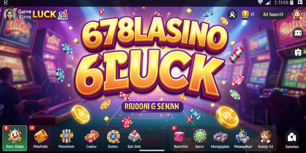 Screenshot 678LUCK menampilkan gameplay Kasino yang seru.