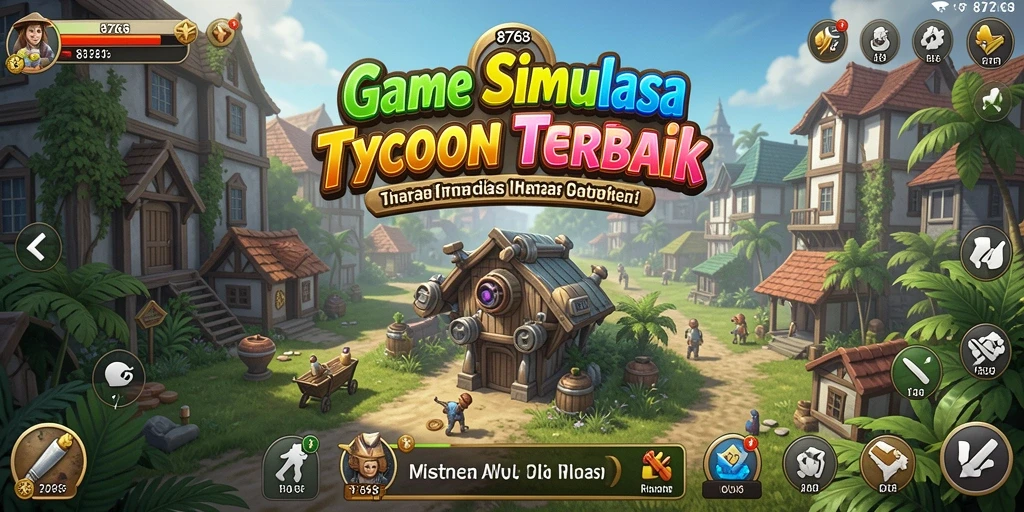 Gameplay menarik di dalam aplikasi Tycoon 8768.