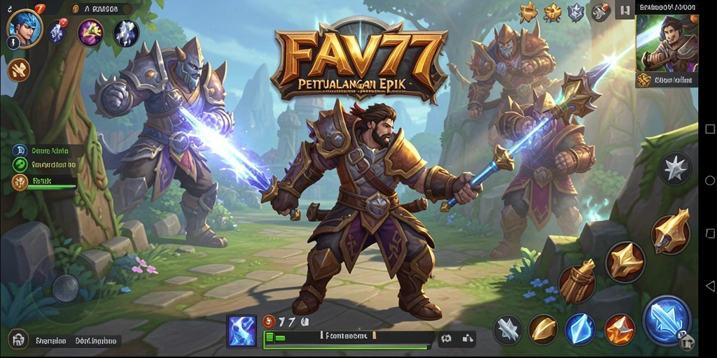 Tampilan gameplay RPG FAV77 yang memukau dan mendalam.
