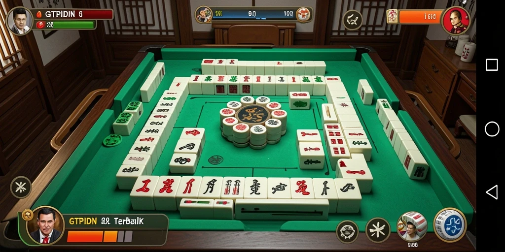 Tampilan menarik saat bermain Mahjong di GTPIDN.