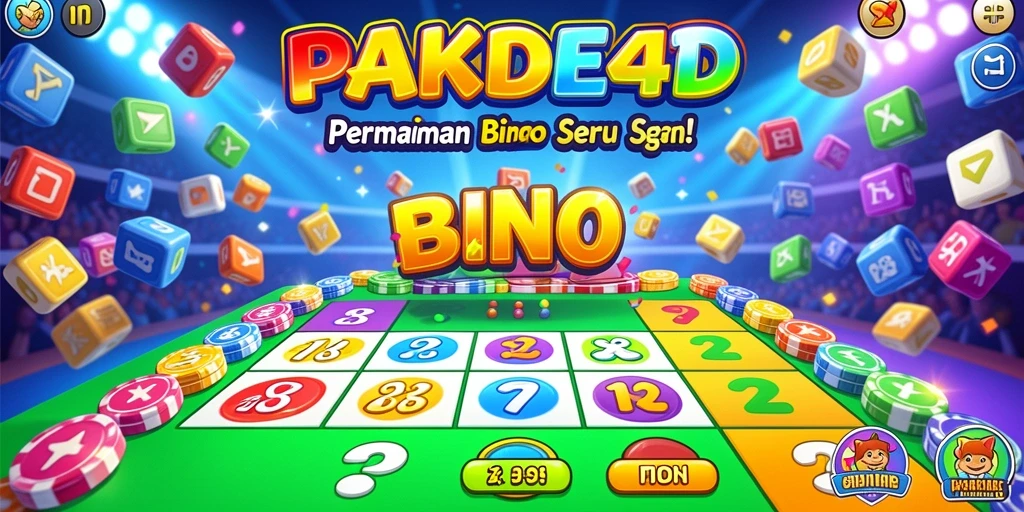 Tampilan permainan Bingo yang seru di PAKDE4D.