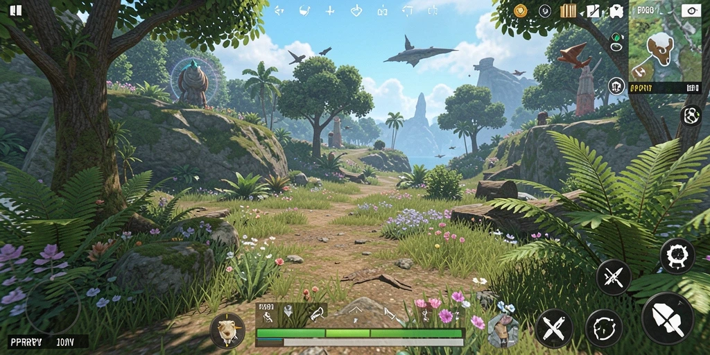 Screenshot PPRRYY menampilkan gameplay dunia terbuka yang mengesankan.