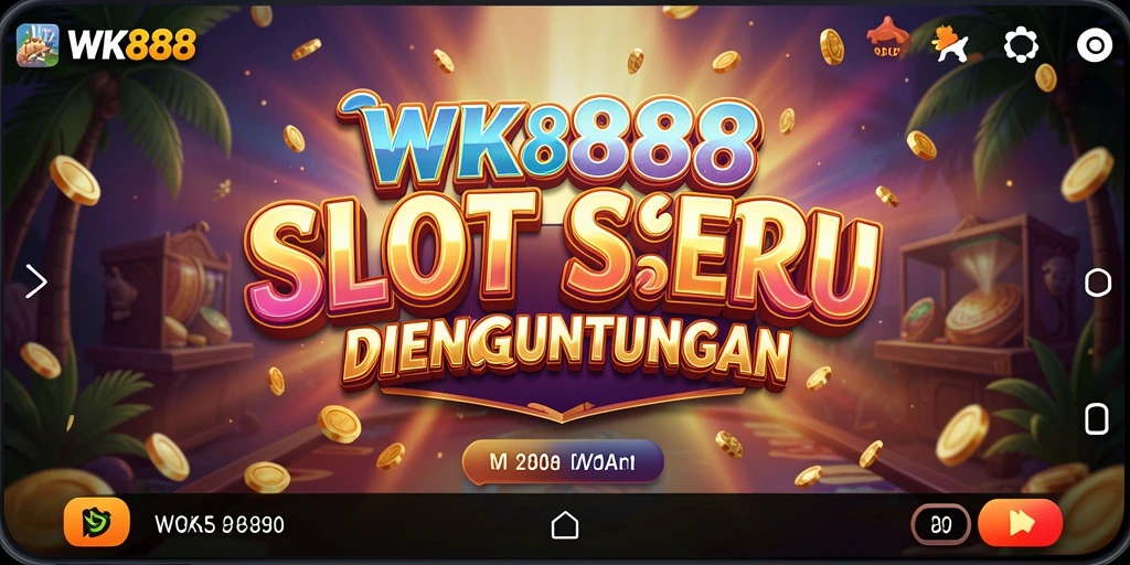 Tampilan gameplay menegangkan dan mengasyikkan dari WK888 sebagai game Slot.