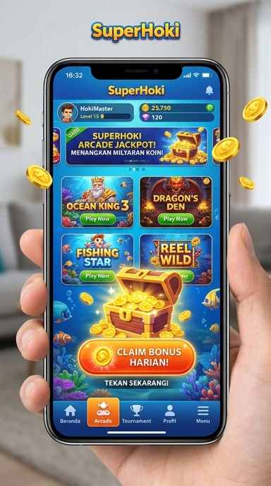 Proses instalasi aplikasi superhoki yang sederhana dan cepat.